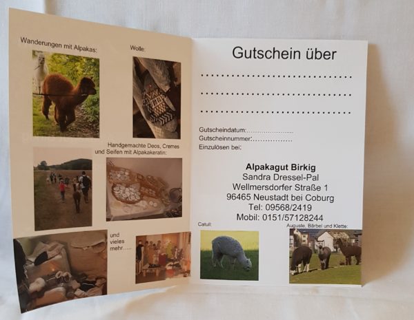 Gutschein – Bild 2