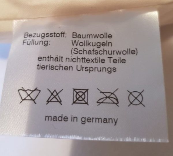 Kopfkissen und Seitenschläferkissen – Bild 4